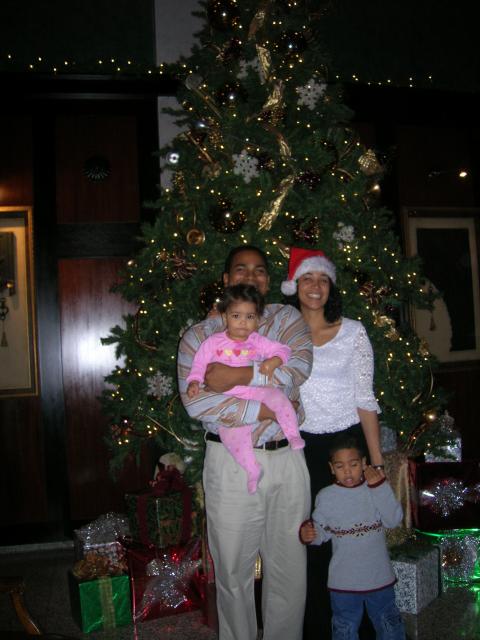 Family at the Tree